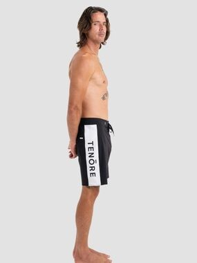 TENŌRE Team Boardshort 18.5 Black/White